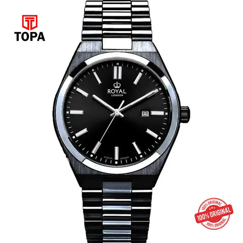 Royal London 41508-06 Metal Band Men Watch - Topa