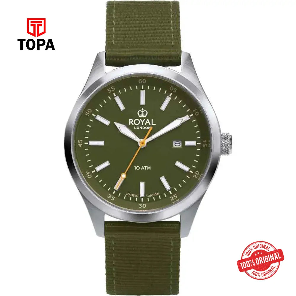Royal London 41511-04 Nylon Band Men Watch - Topa
