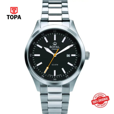 Royal London 41511-06 Metal Band Men Watch - Topa