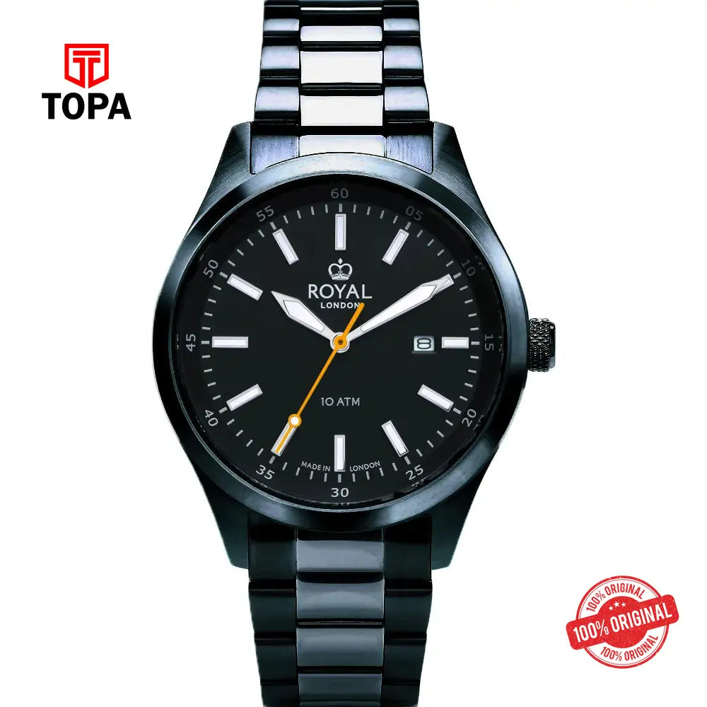 Royal London 41511-07 Metal Band Men Watch - Topa