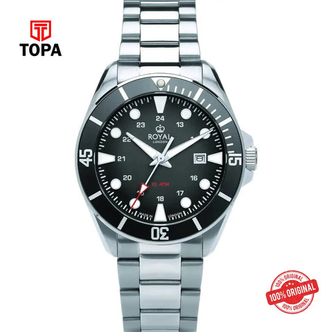 Royal London 41517-08 Metal Band Men Watch - Topa