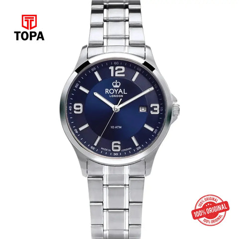 Royal London 41518-02 Metal Band Men Watch - Topa