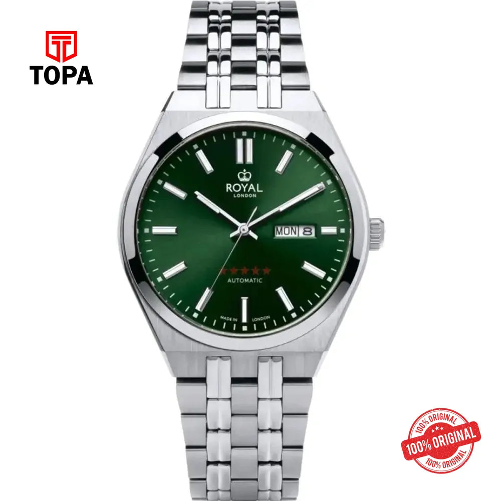 Royal London 41528-03 Metal Band Men Watch - Topa