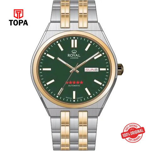 Royal London 41528-09 Metal Band Men Watch - Topa