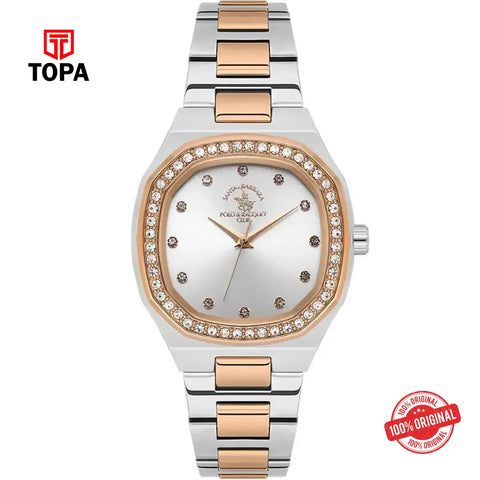 Santa Barbara Polo SB.1.10625-8 Metal Band Women Watch - Topa
