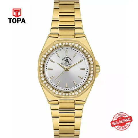Santa Barbara Polo SB.1.10647-3 Metal Band Women Watch - Topa