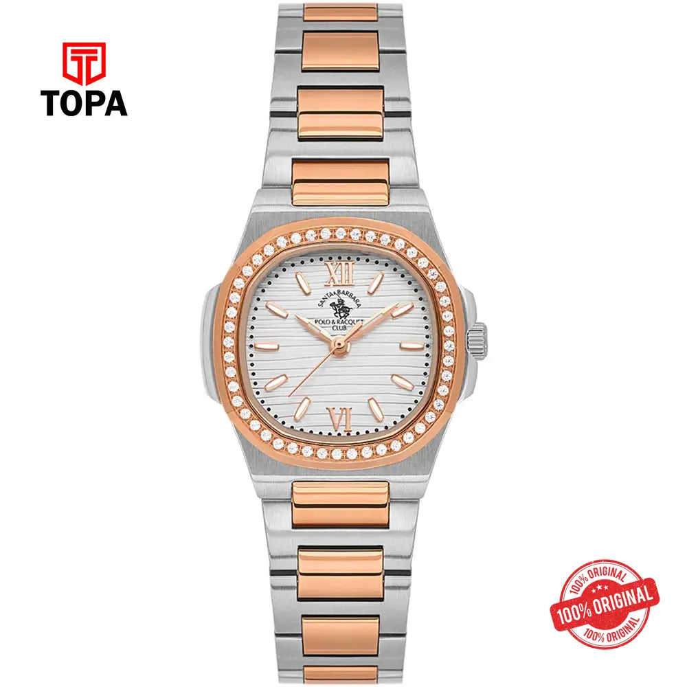 Santa Barbara Polo SB.1.10658-5 Metal Band Women Watch - Topa