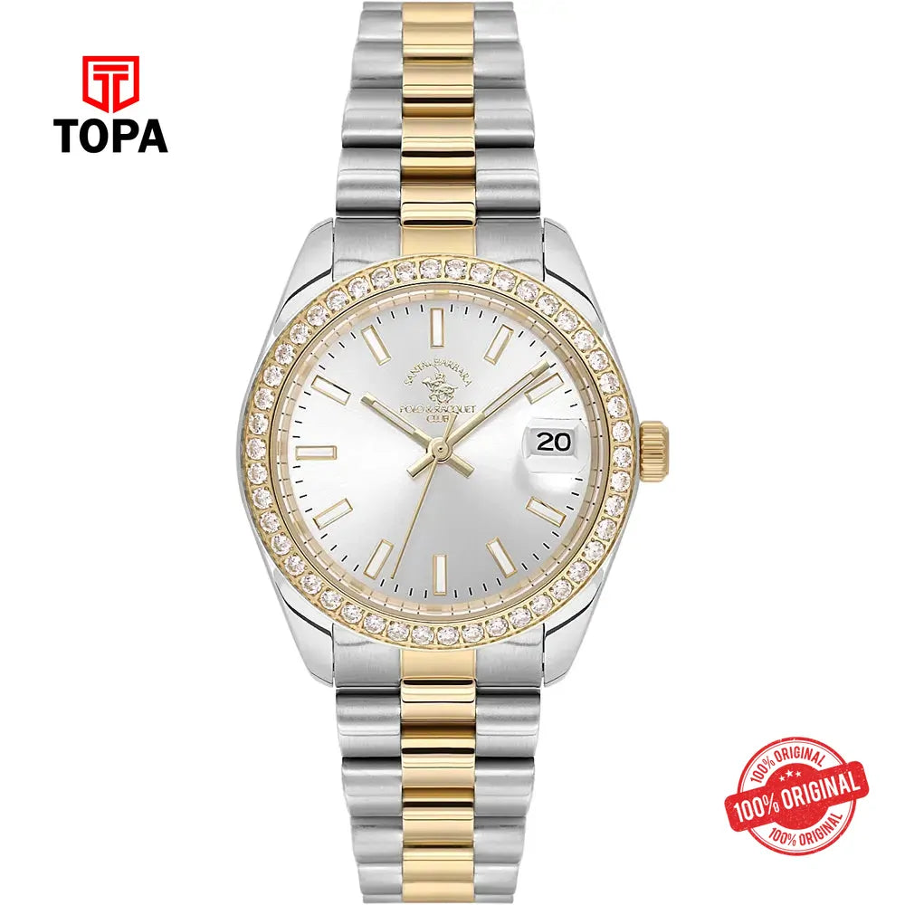 Santa Barbara Polo SB.4.10017-4 Metal Band Women Watch - Topa