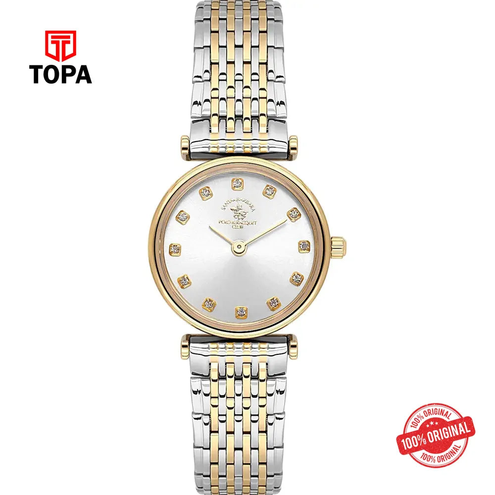 Santa Barbara Polo SB.4.10019-4 Metal Band Women Watch - Topa