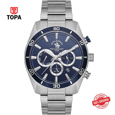 Santa Barbara PoloSB.1.10498-2 Metal Band Men Watch - Topa