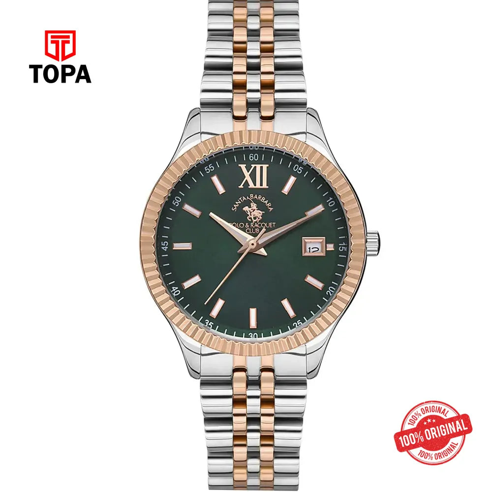 Santa Barbara SB.1.10437-6 Metal Band Women Watch - Topa