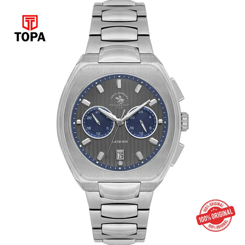Santa Barbara SB.1.10622-4 Metal Band Men Watch - Topa