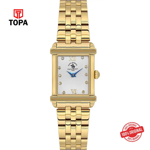 Santa Barbara SB.1.10623-2 Metal Band Women Watch - Topa