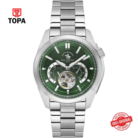 Santa Barbara SB.1.10628-4 Metal Band Men Watch - Topa