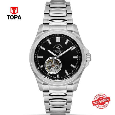 Santa Barbara SB.1.10629-2 Metal Band Men Watch - Topa