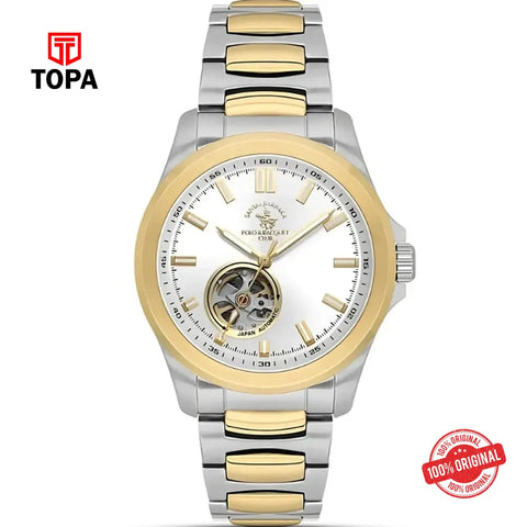 Santa Barbara SB.1.10629-5 Metal Band Men Watch - Topa