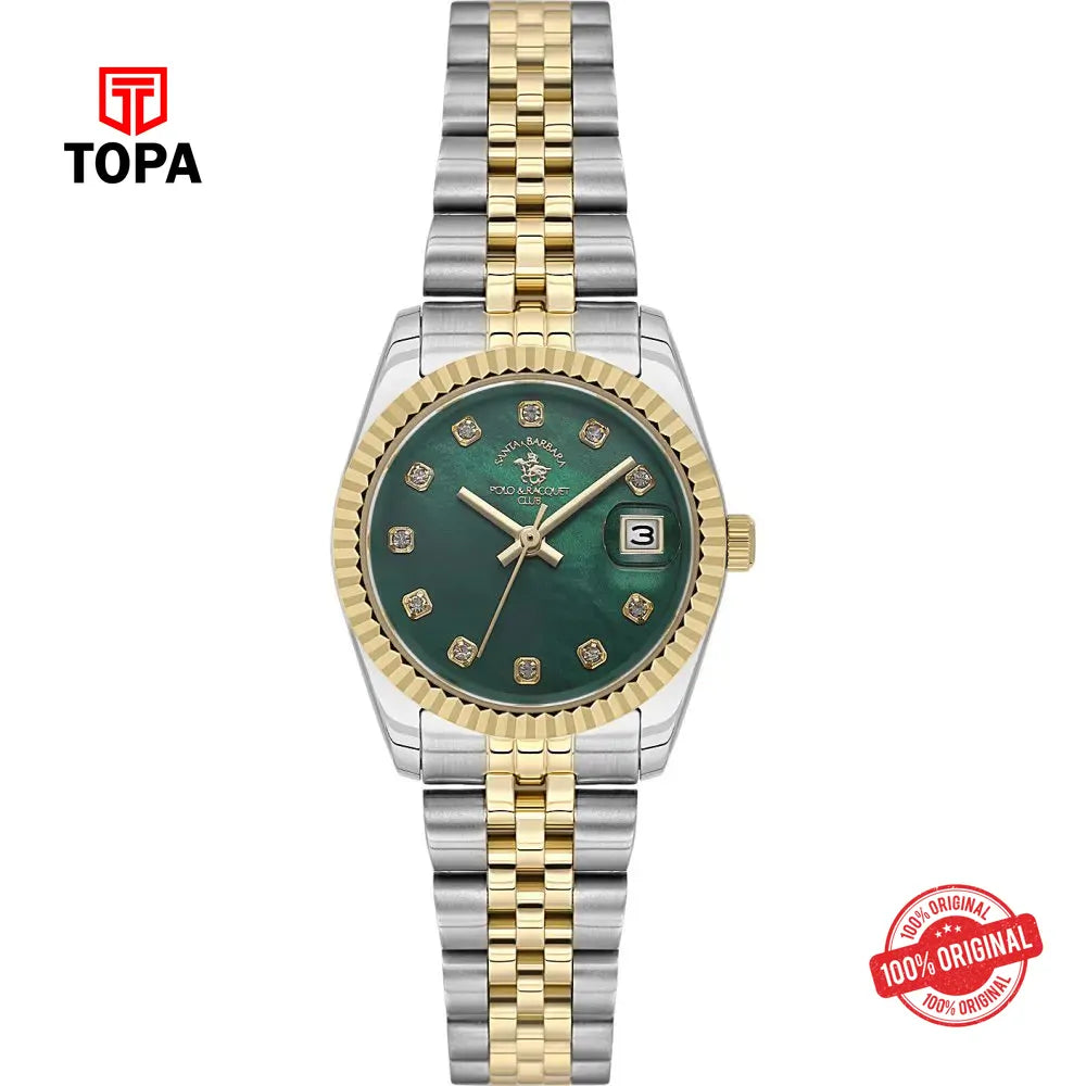 Santa Barbara SB.4.10016-5 Metal Band Women Watch - Topa