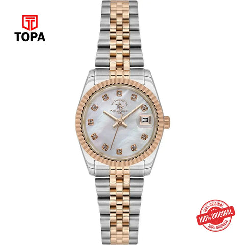Santa Barbara SB.4.10016-6 Metal Band Women Watch - Topa