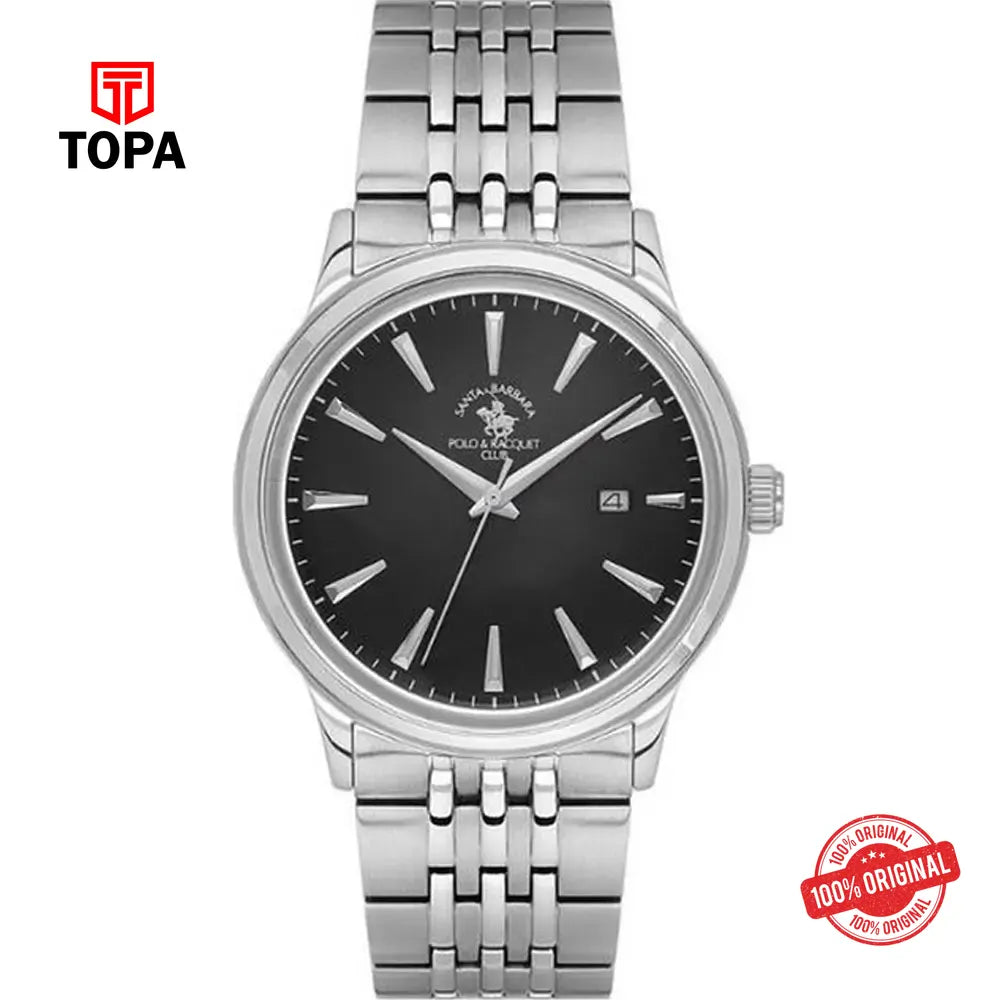 Santa Barbara SB.4.10021-2 Metal Band Men Watch - Topa