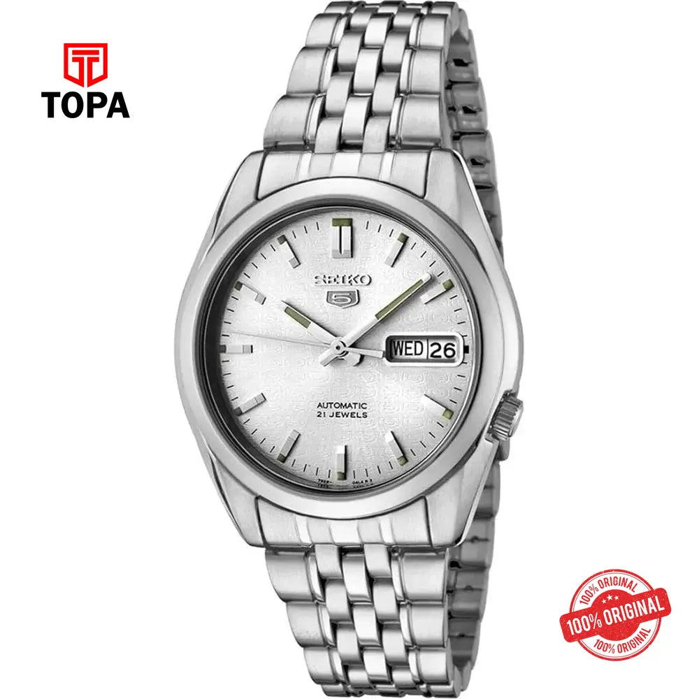 Seiko 5 SNK355K1 Metal Band Men Watch - Topa