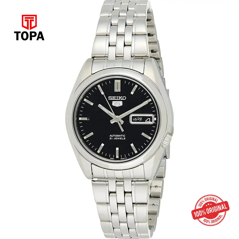 Seiko 5 SNK361K1 Metal Band Men Watch - Topa