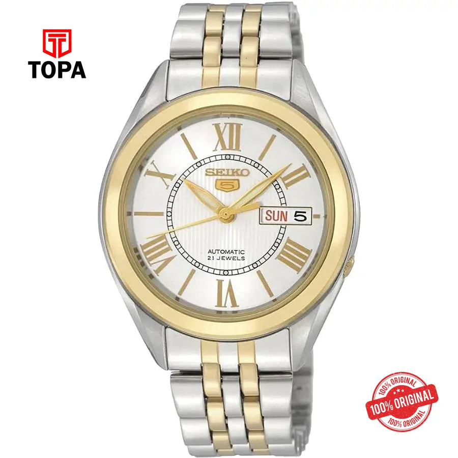Seiko 5 SNKL36J1 Metal Band Automatic Men Watch - Topa