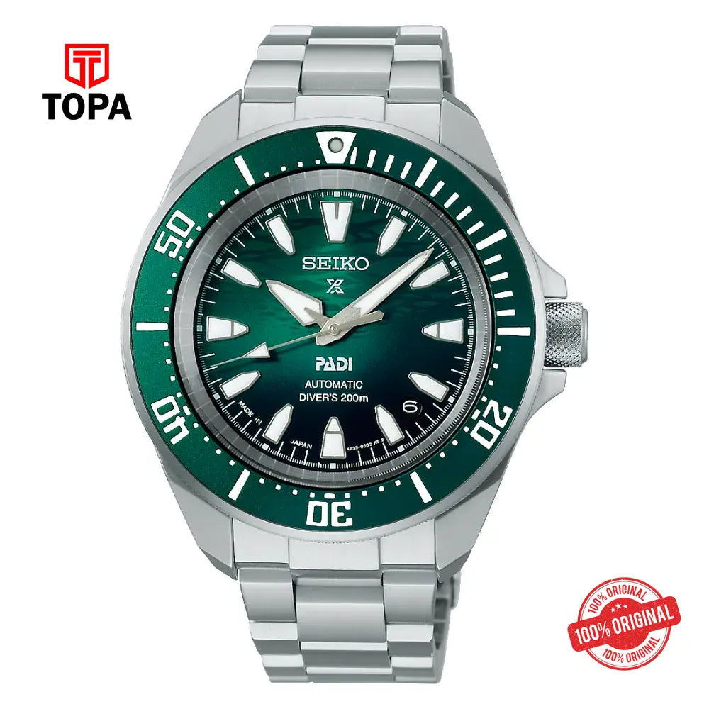 Seiko SBDY135 Prospex PADI Metal Band Men Watch - Topa