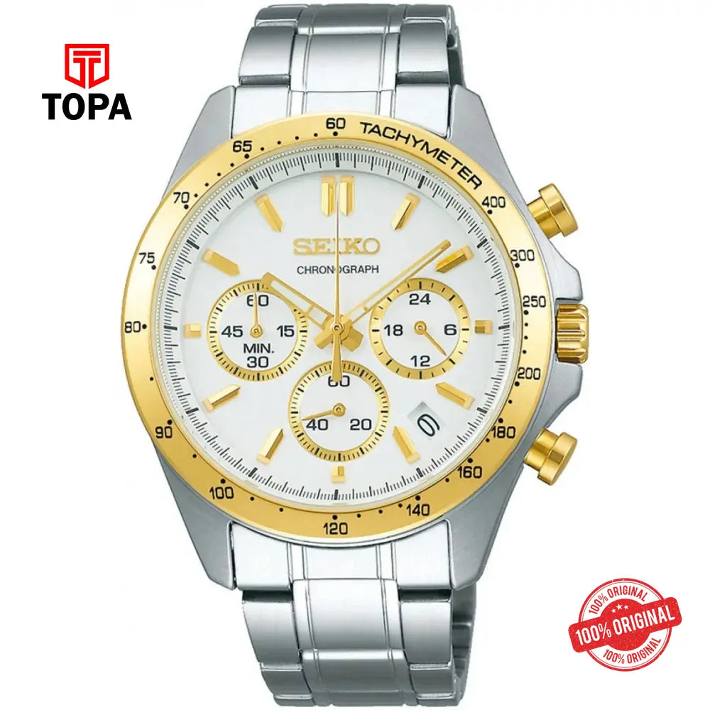 Seiko SBTR024 Metal Band Men Watch - Topa