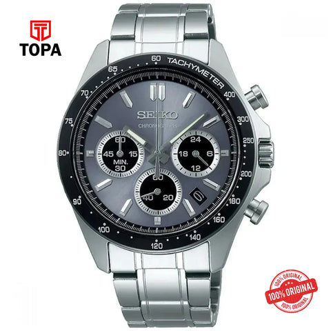 Seiko SBTR027 Metal Band Men Watch - Topa