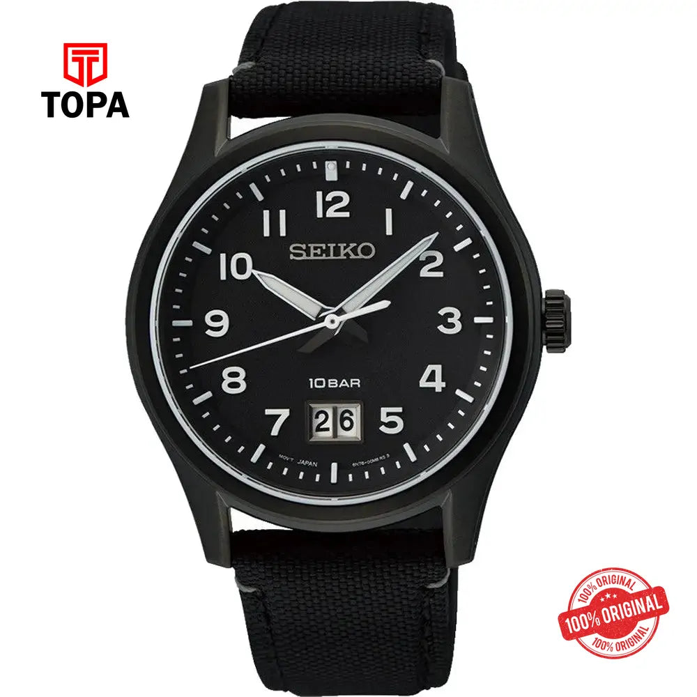 Seiko SUR571P1 Nylon Band Men Watch - Topa
