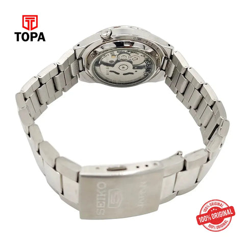 Seiko5 02933 Pre-Owned Metal Band Men Watch - Topa