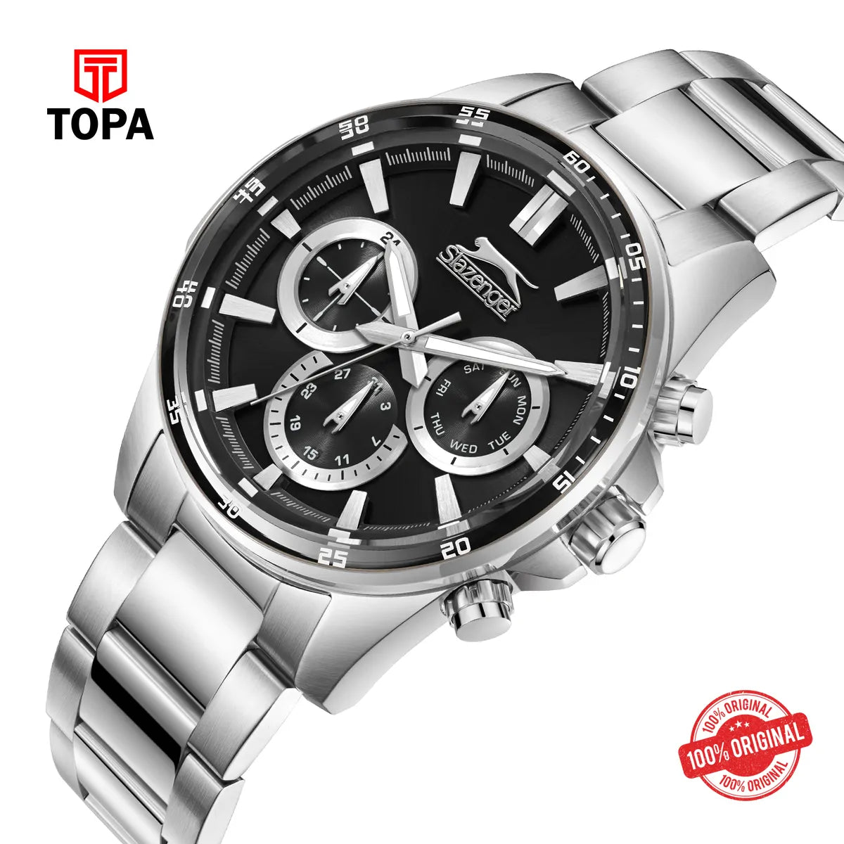 Slazenger Men's Stainless Steel Watch SL.9.2456.2.02 - Topa