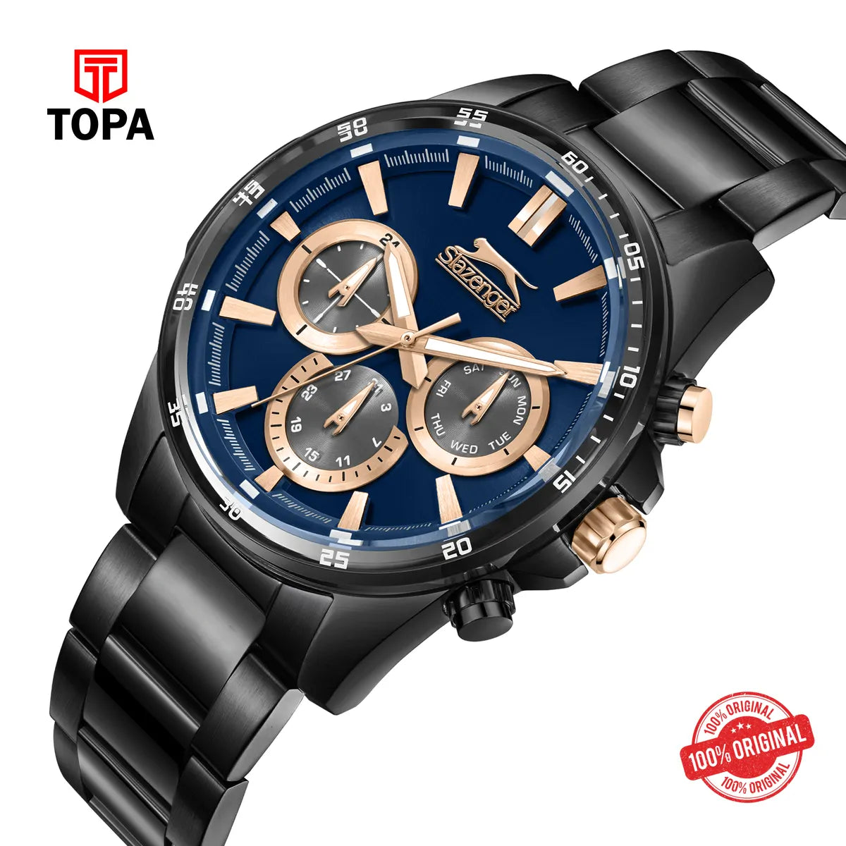 Slazenger Men's Stainless Steel Watch SL.9.2456.2.06 - Topa
