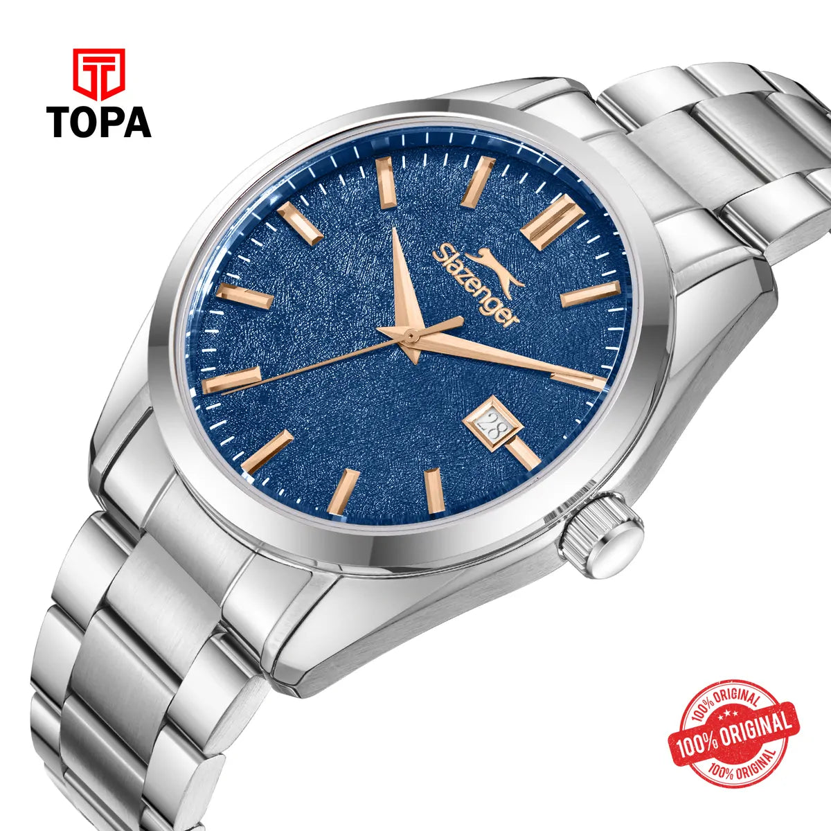 Slazenger Men's Stainless Steel Watch SL.9.2520.1.07 - Topa