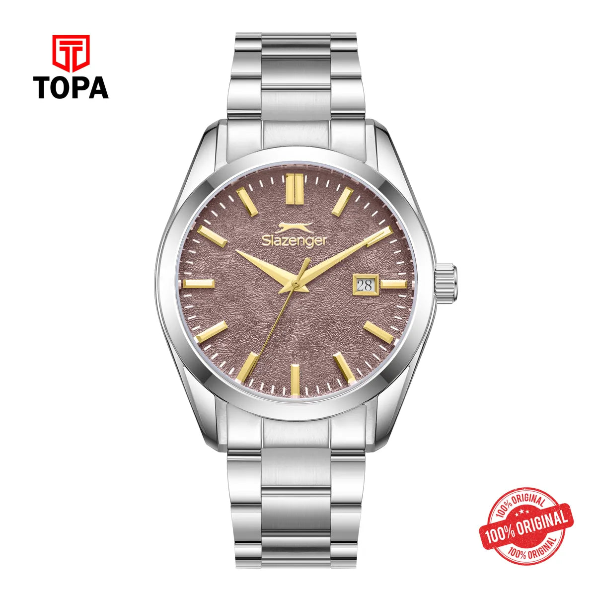 Slazenger Men's Stainless Steel Watch SL.9.2520.1.08 - Topa