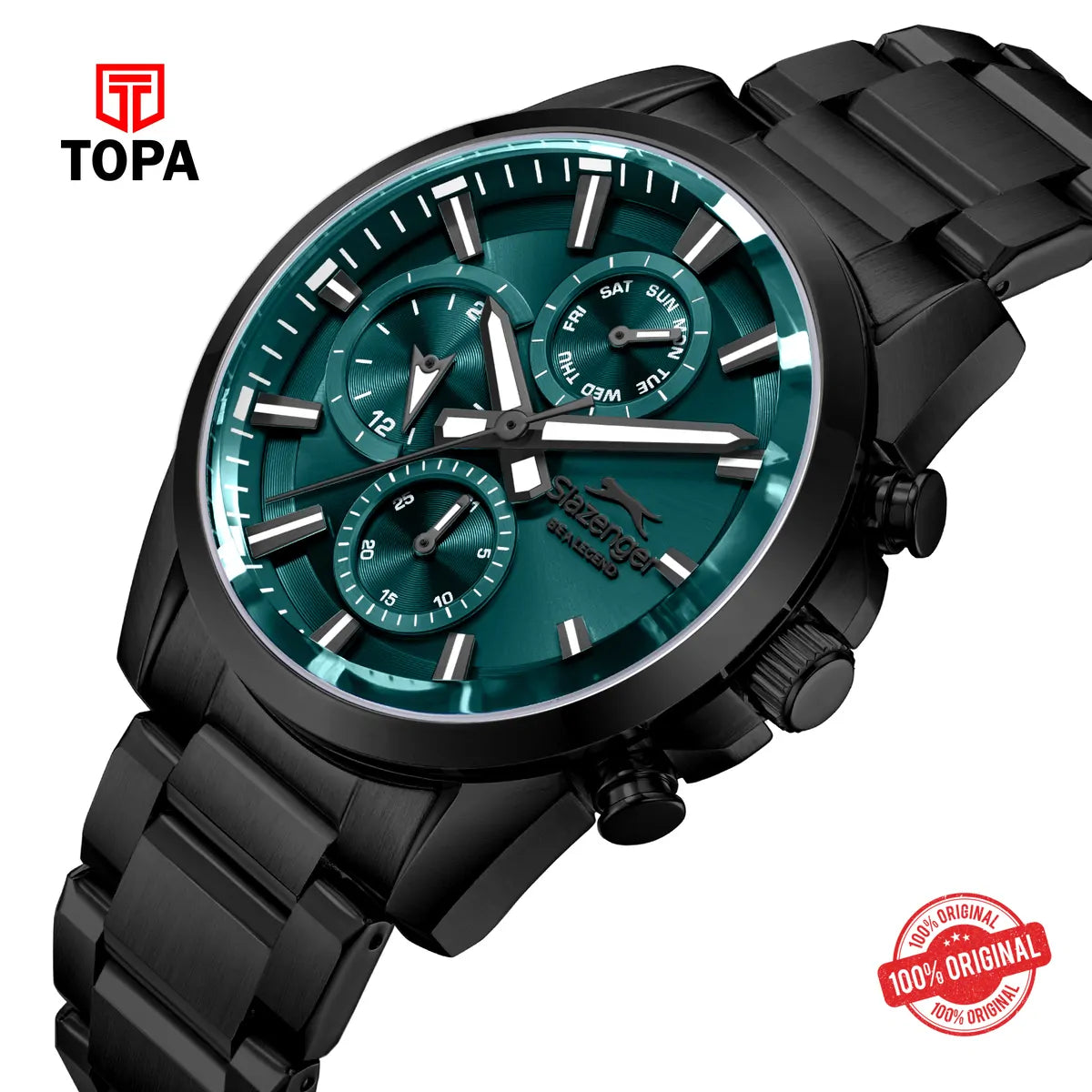Slazenger Men's Stainless Steel Watch SL.9.2522.2.03 - Topa