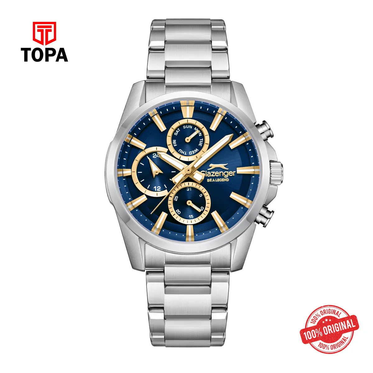Slazenger Men's Stainless Steel Watch SL.9.2522.2.05 - Topa