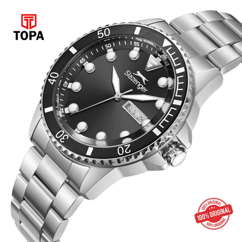 Slazenger Men's Stainless Steel Watch SL.9.2522.2.06 - Topa