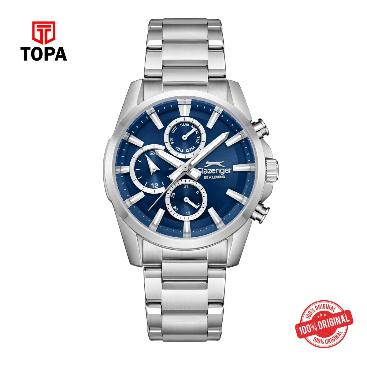 Slazenger Men's Stainless Steel Watch SL.9.2522.2.07 - Topa