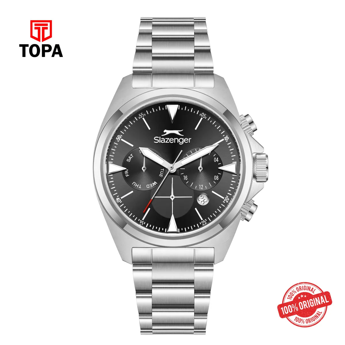 Slazenger Men's Stainless Steel Watch SL.9.2527.2.01 - Topa