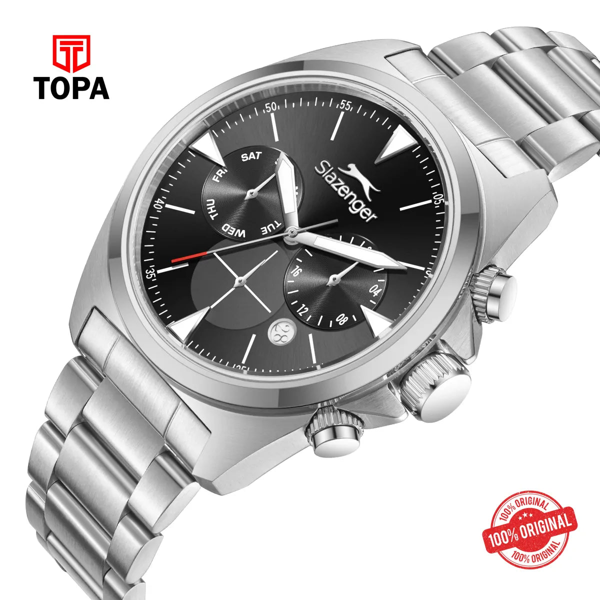 Slazenger Men's Stainless Steel Watch SL.9.2527.2.01 - Topa