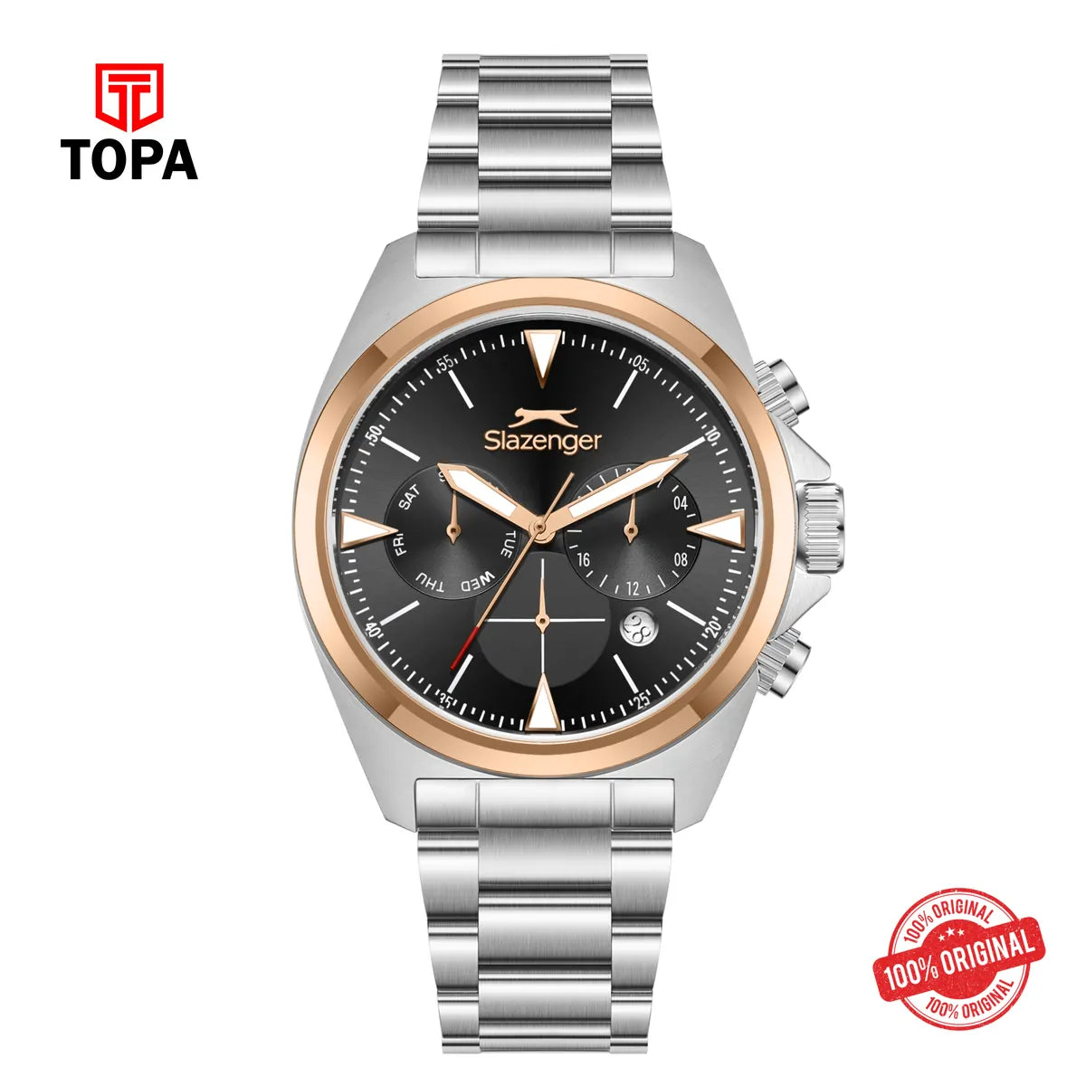 Slazenger Men's Stainless Steel Watch SL.9.2527.2.05 - Topa