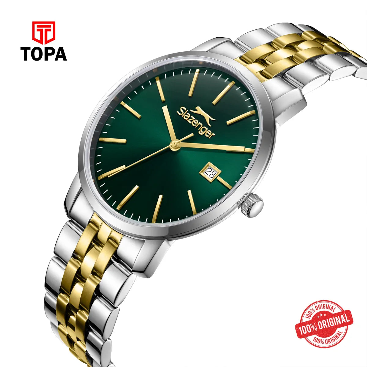 Slazenger Men's Stainless Steel Watch SL.9.2529.1.06 - Topa