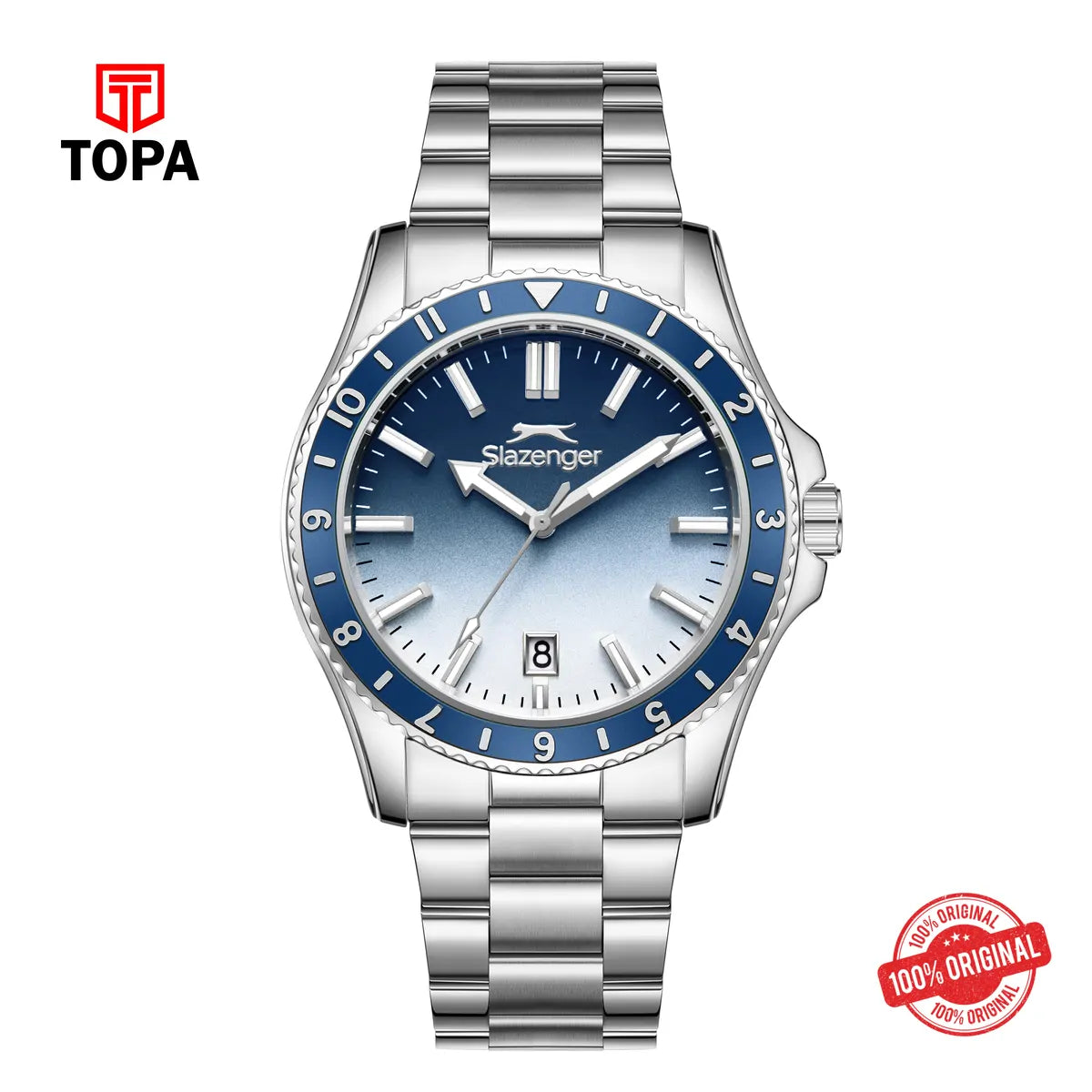 Slazenger Men's Stainless Steel Watch SL.9.2532.1.04 - Topa