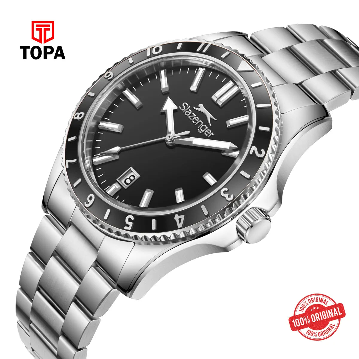 Slazenger Men's Stainless Steel Watch SL.9.2532.1.06 - Topa
