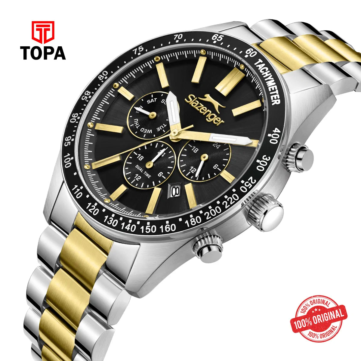 Slazenger Men's Stainless Steel Watch SL.9.2538.2.03 - Topa