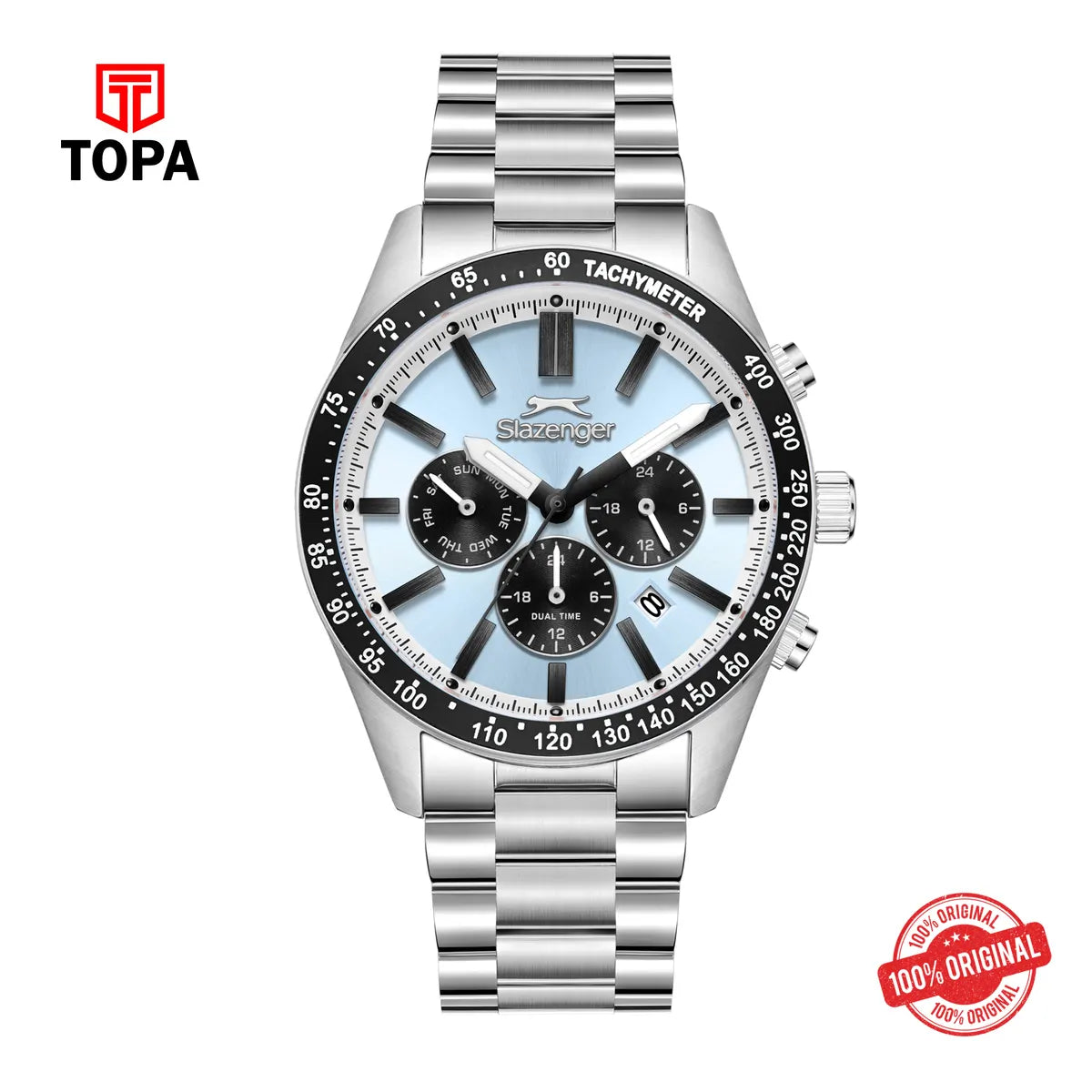 Slazenger Men's Stainless Steel Watch SL.9.2538.2.04 - Topa