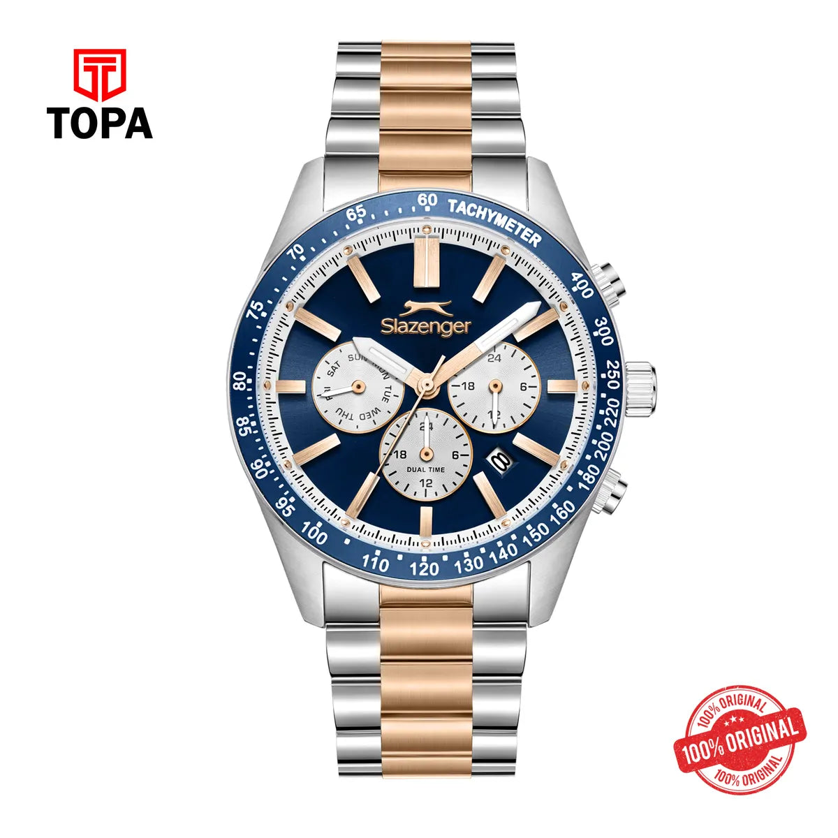 Slazenger Men's Stainless Steel Watch SL.9.2538.2.06 - Topa