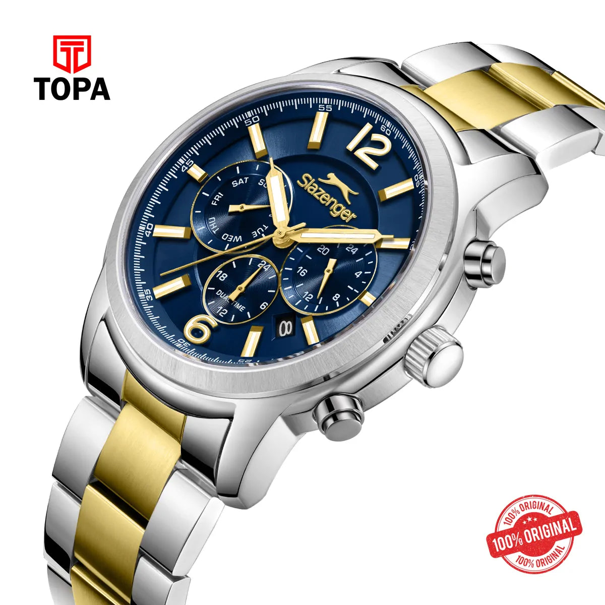 Slazenger Men's Stainless Steel Watch SL.9.2541.2.03 - Topa