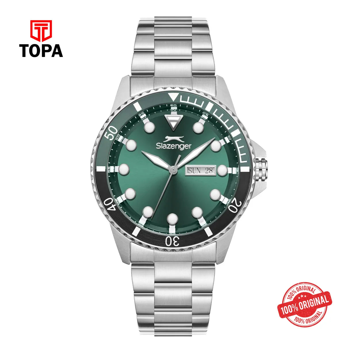 Slazenger Men's Stainless Steel Watch SL.9.2544.2.02 - Topa